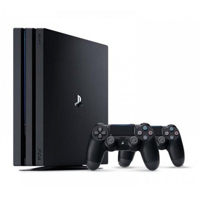 CONSOLA PS4 PRO 1 TB NEGRA + 2 MANDOS